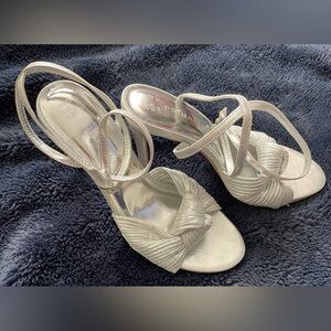 Primark Metallic Silver Women's Heels
